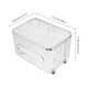 thumbnail image 3 of Caja de pañuelos Organizador de oficina para escritorio Soporte para control remoto Decoración de sala de estar Almacenamiento de escritorio, 3 of 6