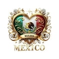 thumbnail image 2 of Women's Mexico Graphic Printed Casual T-Shirt Short Sleeve Round Neck Top, 2 of 7