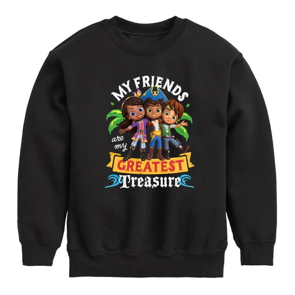 Santiago of The Sea - My Friends Greatest Treasure - Toddler And Youth Crewneck Fleece Sweatshirt