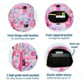thumbnail image 3 of Wildkin Kids Pink Floral ECO rPET Next Gen Backpack - 15 Inch / 12L, 3 of 8