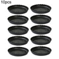thumbnail image 3 of 10pcs Planting Flowerpot Tray Plant Plastic Lace Tray For Watering Plants Tray, 3 of 7