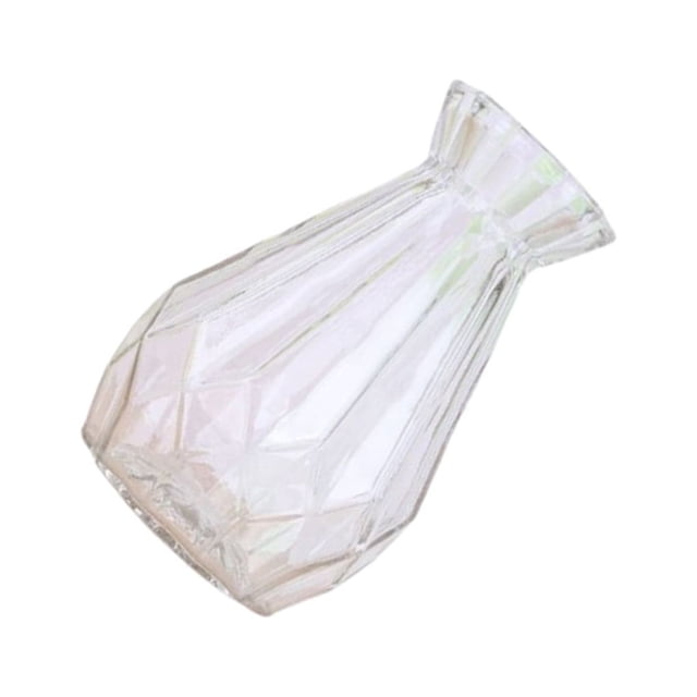 Florero de cristal elegante Naiovety decoración artística funcional y decorativa Color transparente