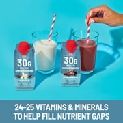 SlimFast Essentials High Protein Shake, Ready to Drink Chocolate, 11 fl oz, 4ct