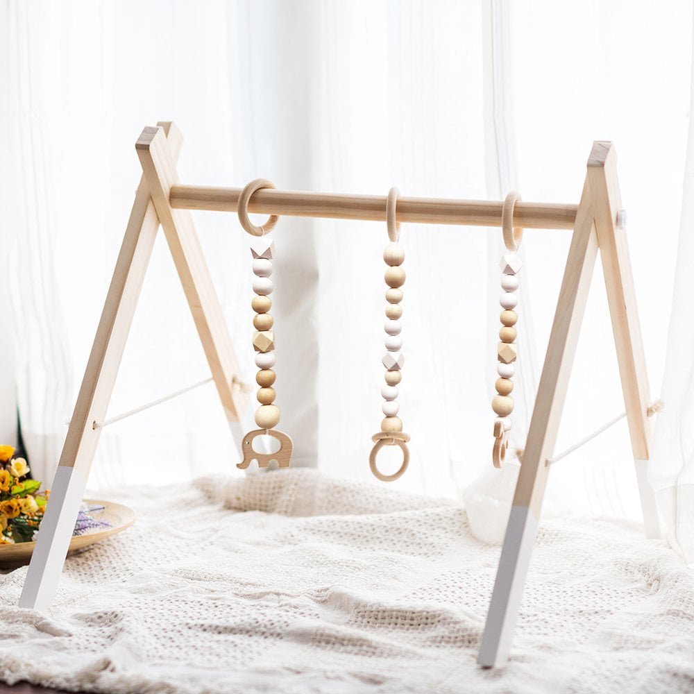 wooden mobile for baby
