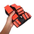 thumbnail image 3 of Adjustable Reflective Safety Gear for Traffic Construction High Visibility Vest Adjustable Straps for Outdoor Jogging Cycling Walking and Riding Orange, 3 of 8