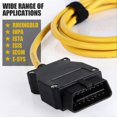 thumbnail image 4 of 2025 Enet OBD2 Cable for F Series Coding, ENET Cable RJ45 Compatible with ESYS ICOM ISTA Bootmod3 Bimmercode OBD Cable, 9.84ft/3M, 4 of 5