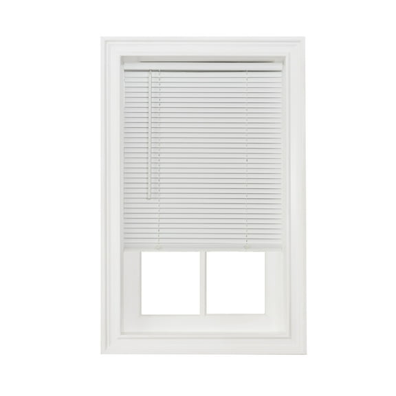 Simple Elegance by Ben&Jonah Cordless Amancer Collection 1" Light Filtering Mini Blind 72"L x 64"W - White