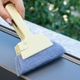 thumbnail image 4 of 4-in-1 Window Track Cleaner Tool - Multi-Purpose Groove Cleaning Brush with Bristles, Dustpan & Scraper - for Sliding Doors, Sills, Car Vents & Blinds, 4 of 7