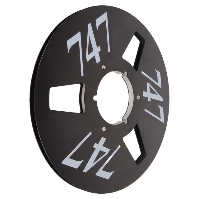 10 Inch Empty Takeup Reel, 3 Holes Universal Open Reel Sound Tape Empty Reel, Aluminum 1/4 Inch Audio Empty Tape Reel For Recording For Nab