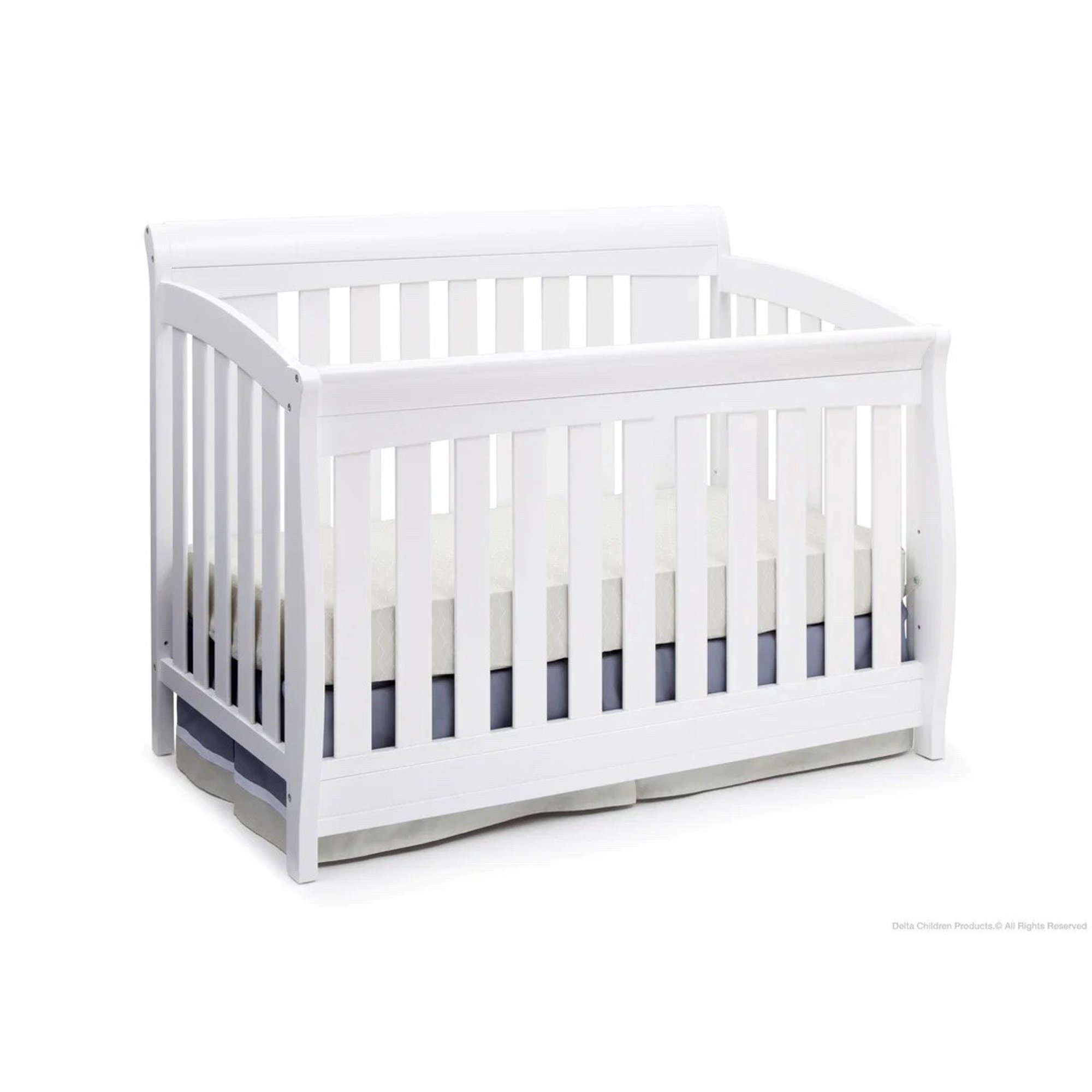 Cuna Blanca 4 en 1 Clermont blanca Delta Children Delta Children Lider.cl