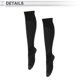 thumbnail image 3 of Calcetines de ciclismo Unique Bargains, secado rápido, absorben sudor, anti-fricción, negros, tamaño L, 1 par, rayas irregulares., 3 of 6
