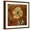 Brown Frame, variant on Art.com Topaze Opus Iceland Poppy Art Print by Albert Koetsier, Black Frame Wall Art, 29" x 29"