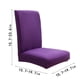 thumbnail image 2 of Funda de Silla Elástica Lisa Cepillada | Cubierta Suave y Cómoda | Ajuste Universal 15.7-19.7in | Lavable, Elástica de Spandex y Poliéster | Protector de Asiento para Comedor, Oficina, Restaurante, 2 of 2