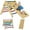 Multicolore, variante sur Qaba Ensemble Triangle Pikler, Jouets d'Escalade 2 en 1 pour Tout-Petits, Bois Naturel