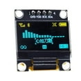 thumbnail image 1 of OLED LED Display Module Wide Angle I2C LCD LED Display Module Module Shield LCD Screen Replacement for Arduino, Blue Yellow, 1 of 7
