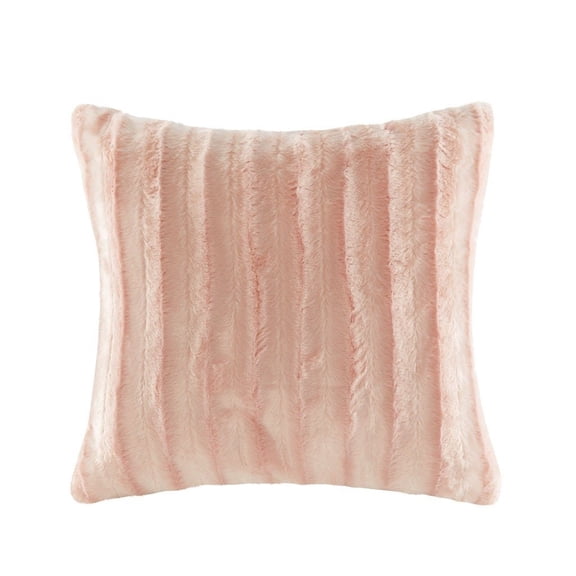 Gracie Mills Wilfred Faux faux Square Pillow - GRACE-6475