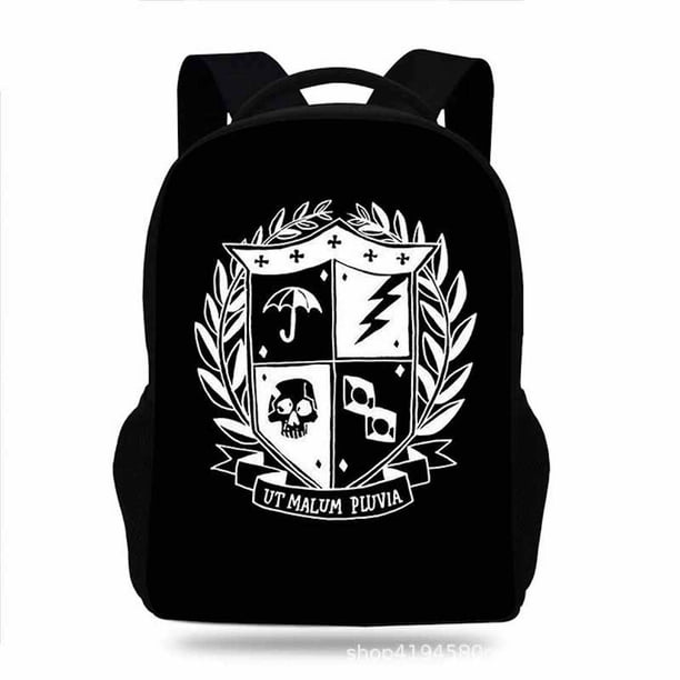Mochila Umbrellas Academy Cartoon Kids School Oxford
