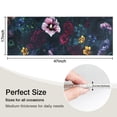 thumbnail image 5 of Pioneer Flower Floral Print Pattern Kitchen Rug Mat,Kitchen Runner Rugs Non Skid Washable,Decorative Kitchen Floor Mats for Kitchen,Sink,Laundry,17"X47", 5 of 5