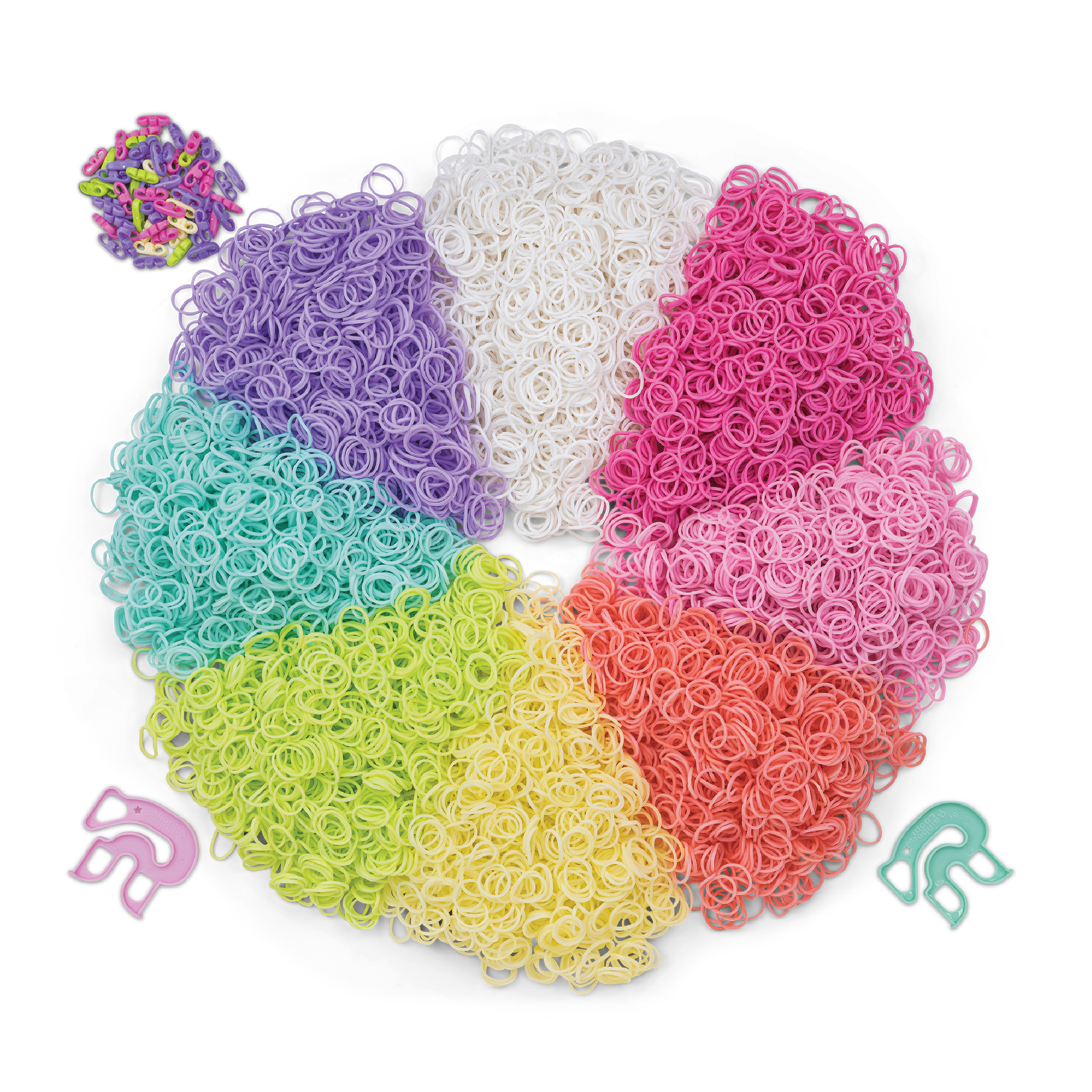 Rainbow Loom Pastel Paradise Jumbo Bucket Kit photo 4