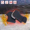 thumbnail image 2 of Motorcycle Gloves With Waterproof Warm Handle Cover For Autumn Winter Durable Black Mitt, 2 of 5