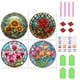 thumbnail image 1 of 4 Uds 5D DIY Taladro Flores Vidrieras Kit 30x30cm, 1 of 9