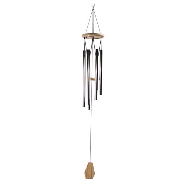 Campanas de viento, 6 tubos de metal, campanas de viento para jardín, patio, decoración del hogar y regalo, color 1 AweSitey HA3677-01B