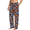 thumbnail image 6 of Honiee Leaves Flower for men - a sleek fusion of Straight Pajama Pants, versatile Lounge Pants, and cozy Sleepwear, all rolled into one-XX-Large, 6 of 6
