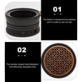 thumbnail image 3 of CIMAXIC 1Pc Japanese Style Ceramic Teapot Warmer Household Tea Heating Tool (Black),4.33"X4.33"X2.56", 3 of 5