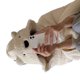 thumbnail image 3 of Winter Throw Blanket Cloak With Hood Thick Soft Plush Warm Wearable Blanket for Children and Adults White 120x123cm, 3 of 4
