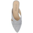 thumbnail image 5 of Journee Womens Giada Slip On Almond Toe Mules Flats, 5 of 10