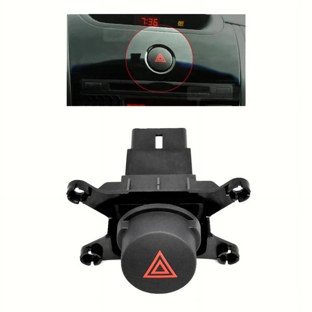 Car Hazard Warning Switch Emergency Light Switch Double Flash Button for Cerato Forte 2009 2010 2011 2012 937901M000