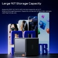 thumbnail image 3 of WTR PRO Nas 4 Bay 90T,Intel N100 Mini PC,16G/512G,DDR4 RAM,Two M.2 2280-NVME slots,2.5G LAN WIFI6, 3 of 15