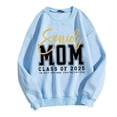 thumbnail image 1 of Mom Lady Sweatshirt Is All A Mess Long Sleeve Patterned Shirt Funny Saying Mom Pullover Top, 1 of 2