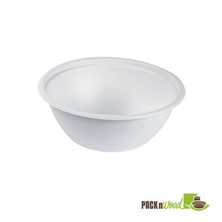 

Packnwood 210APUB2400 80 oz. Sugarcane Bowl
