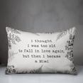 thumbnail image 3 of Creative Products Too Old for Love Mimi 14x20 Spun Poly Pillow, 3 of 3