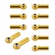 thumbnail image 5 of 10 piezas de rótula de dirección para camión monstruo HPI HSP 1/8 D90 Axial SCX10 dorado, 5 of 9
