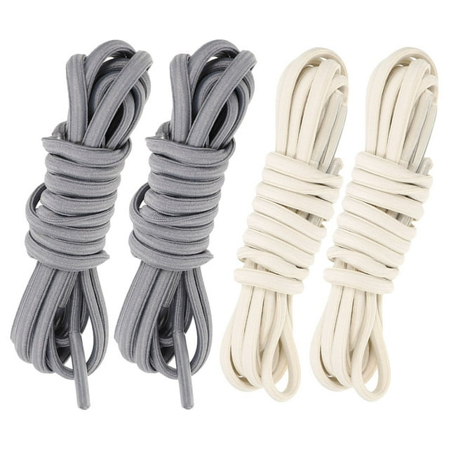 BESTYASH 2 Pares De Cordones Elásticos Sin Atar Para Zapatillas Con Cómoda Y Resistente