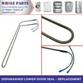 thumbnail image 3 of Whole Parts PJ910030 Bottom Mount Evaporator Heater - Replacement and Compatible with Some Viking Refrigerators, 3 of 6