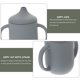 thumbnail image 2 of Vaso de silicona para bebés con pajita para niños, vaso para bebés con pajita y cepillo para pajita, 2 of 6