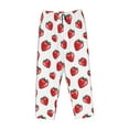 thumbnail image 4 of Daiia Hand Drawn Strawberry Women's Sleep Pant with Pockets and Drawstring,Pajama Pants-XX-Large, 4 of 9