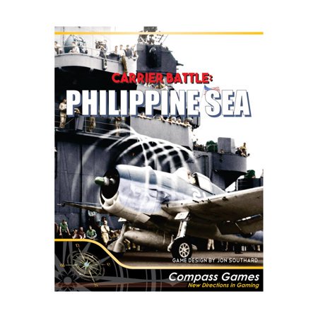 Carrier Battle: Philippine Sea - Solitaire Simulation of Historic Naval Engagement - 9 Scenarios - Ages 14+ - 1-6 Hours Playing Time