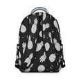 thumbnail image 3 of Tropical Pineapple Design Waterproof Backpack - Durable & Stylish Bookbag for School, Work, or Daily Use, 3 of 5