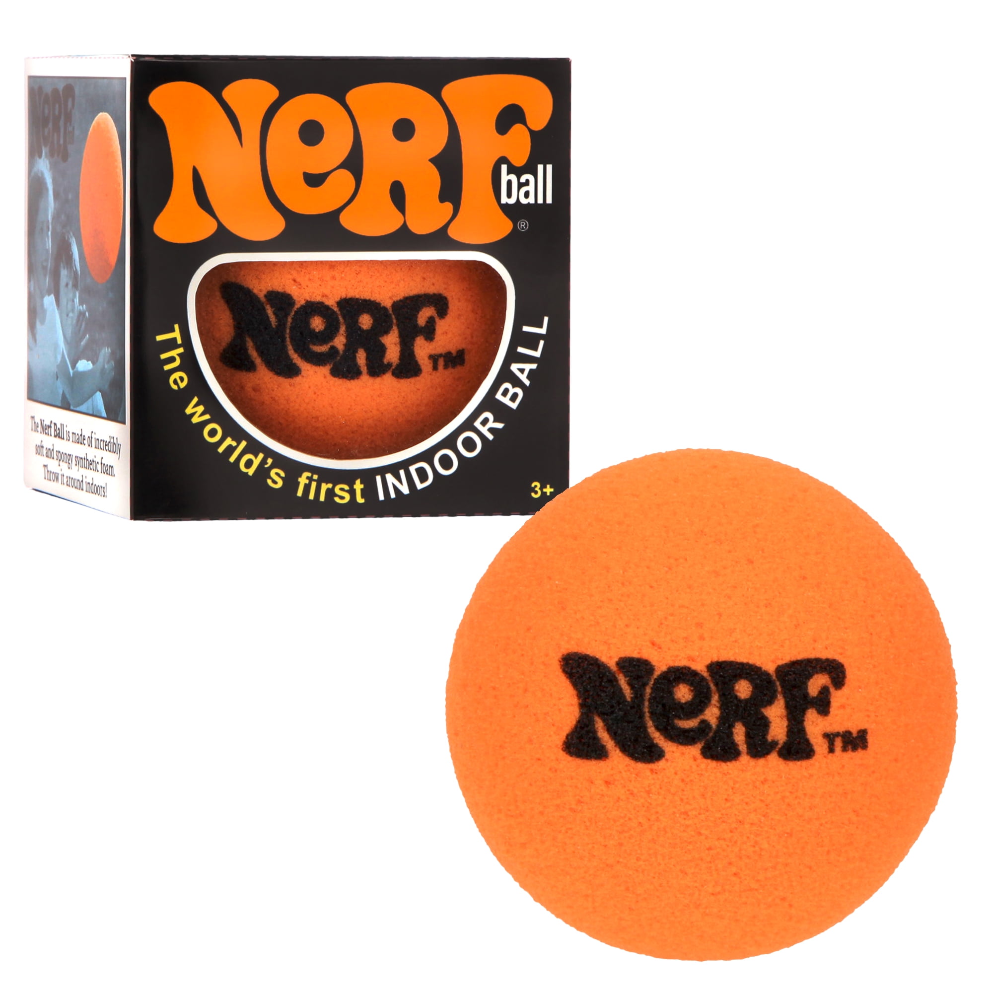 Original Nerf Ball The Worlds First Indoor Ball 4 Pack