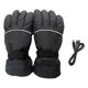 thumbnail image 2 of 1 par de guantes térmicos para motocicleta, mitones a prueba de viento, Usb negro negro Sunnimix Guantes eléctricos calentados, 2 of 6