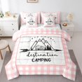 thumbnail image 1 of Erosebridal Rustic RV Car Bedding Queen Comforter Set, Camper Down Comforter, Jungle Adventure Decor, 7 Pieces, 1 of 1