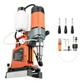 thumbnail image 1 of KFFKFF Magnetic Drill Press, 1400 W, 2 inch Boring Diameter, 0-750 RPM Speed, Reversible Direction, Mag Drill Press for Metal Surface, Electric Drilling Machine, 1 of 9
