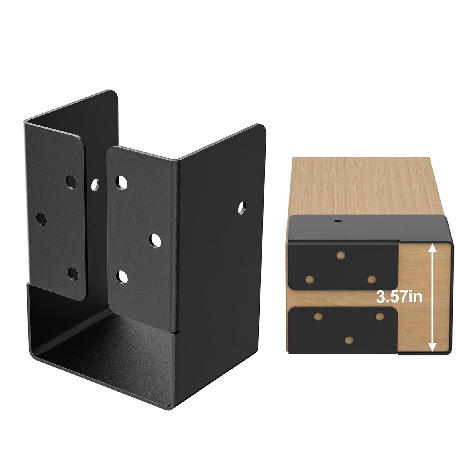 Joist Hanger, Joist Brackets, Black Beam Brackets, Concealed Flange Hanger for Woo
