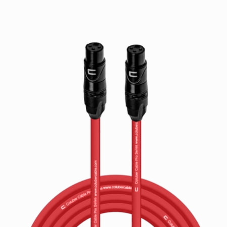 Coluber Cable Balanced XLR Cable Female to XLR Female Pro Microphone Cable