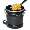 thumbnail image 1 of Presto 05411 GranPappy Electric Deep Fryer, Ceramic Nonstick, Handy Scoop, Black, 1 of 11