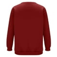 thumbnail image 5 of NuoCaiYun Valentines Sweatshirts for Men Crew Neck Fashion Print Long Sleeve Casual Loose Comfort Pullover Tops, 5 of 6
